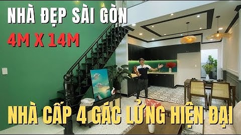 Nhà Cấp 4 Gác Lửng Hiện Đại Đẹp tại SÀI GÒN | Nhà Đẹp | Nhà Gác Lửng