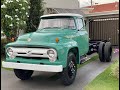 Caminhão FORD F-600 | 1961 | MOTOR V8 | RESTAURADO NO MAIS ALTO PADRÃO