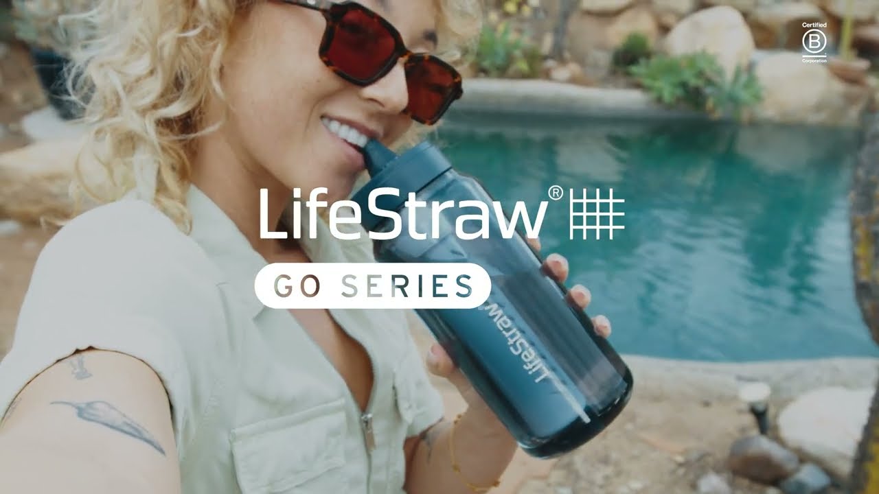 LifeStraw Go Series - Tritan Renew Water Bottle with Filter