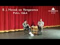 B. J. Novak on Vengeance | Full Q&amp;A [HD] | Coolidge Corner Theatre