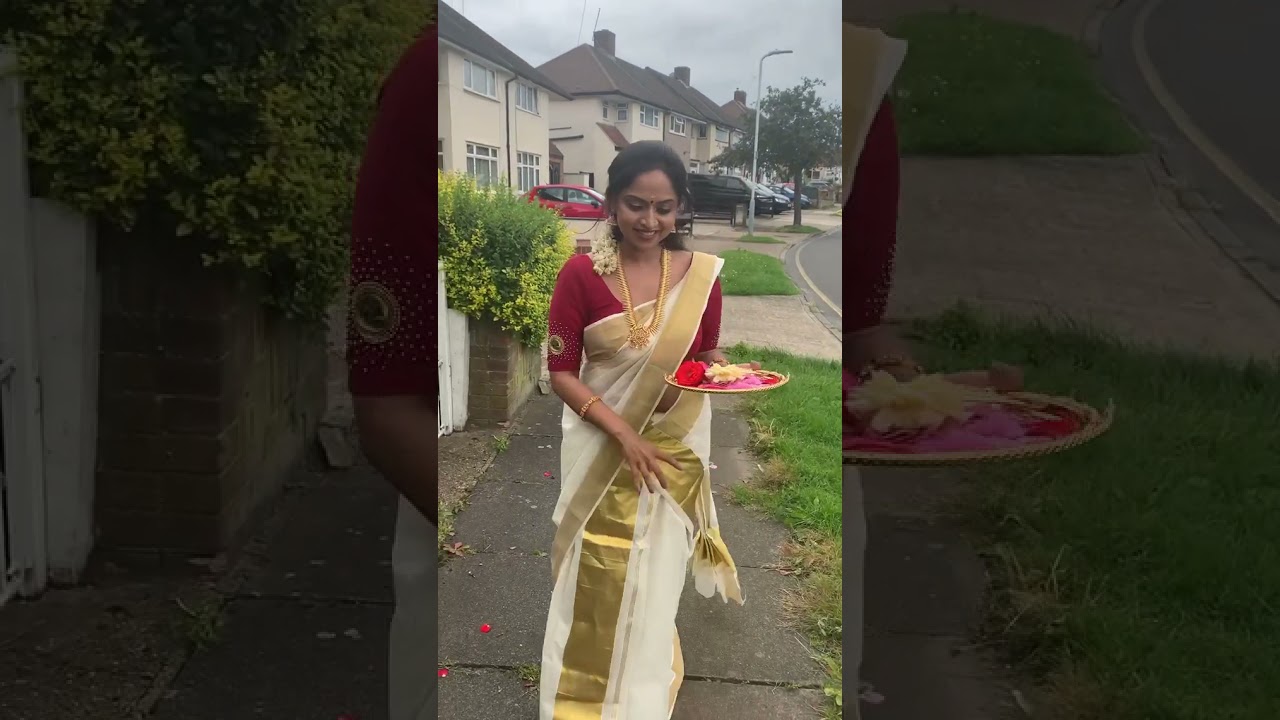 Kerala Saree Queen👸👑 🤍💓 