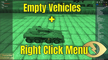 Spawning Empty Vehicles & Right Click Menu - Arma 3 Zeus Training