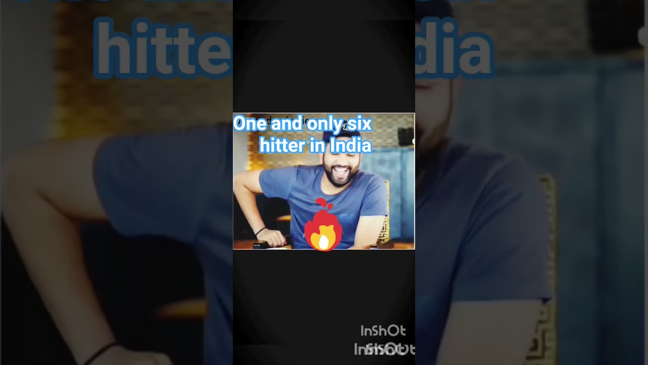 One and only piece Hitman Rohit Sharma 