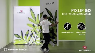 PIXLIP GO LED Messewand, Leuchtwand LED
