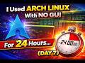 I Used Linux With NO GUI for 24 Hours… (Day 7)