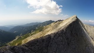 Дрон над връх Вихрен и Кончето / Phantom drone over Pirin mountain, Bulgaria
