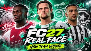 FC27 New Team update - Real Faces -