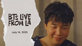 ENG SUB] BTS LIVE from LA - 07/14/2025 - YouTube