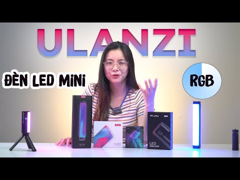 🎥 Tất tần tật các mẫu Đèn Led RGB mini trợ sáng 7 màu của nhà Ulanzi mà chắc chắn bạn sẽ cần! — Video review, click xem trên YouTube
