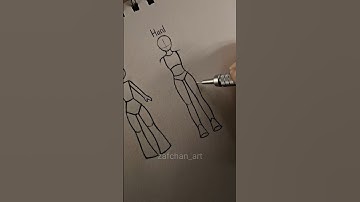 How to draw female body: Easy to Hard ✨️ #drawing #art #tutorial #howtodraw #shorts #fypシ