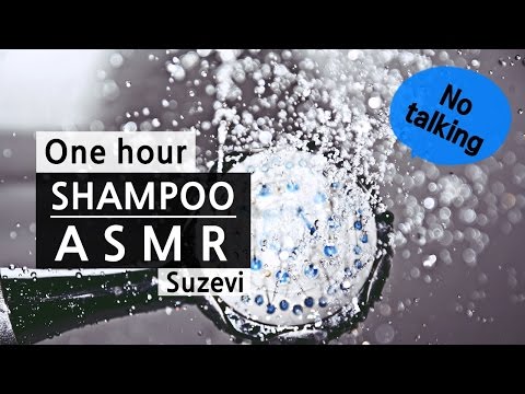 ASMR '1hour SHAMPOO sound' by Suzevi (no talking)