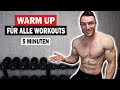 5 Minuten Ganzkörper Warm Up für alle Workouts | Sascha Huber