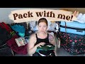 Pack with me lessons from suitcase living moving abroad trying on my entire wardrobe 50 items