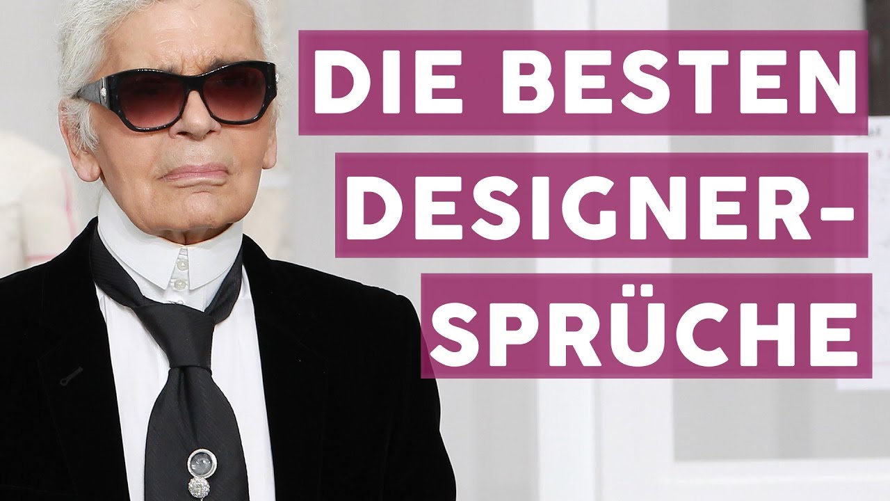 Coco Chanel Karl Lagerfeld Co Die Besten Zitate Von Modedesignern Fashion