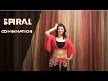Spiral Combination - Online Belly Dance Lesson