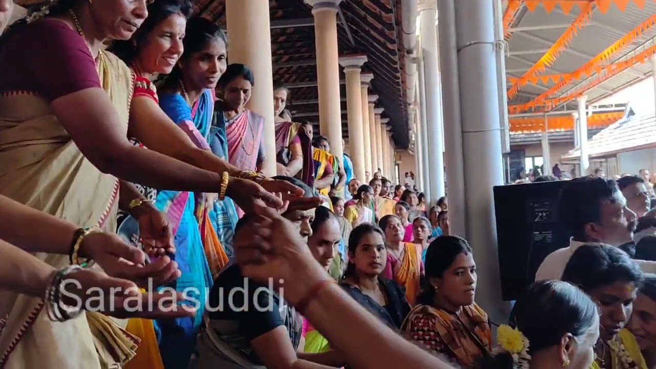 ಕುಮಾರಮಂಗಲ ಶ್ರೀ ಸುಬ್ರಹ್ಮಣ್ಯ ದೇವಸ್ಥಾನ | ಸಾಮೂಹಿಕ ಶ್ರೀ ಸತ್ಯನಾರಾಯಣ ಪೂಜೆ | #saralasuddi #Kumaramangala