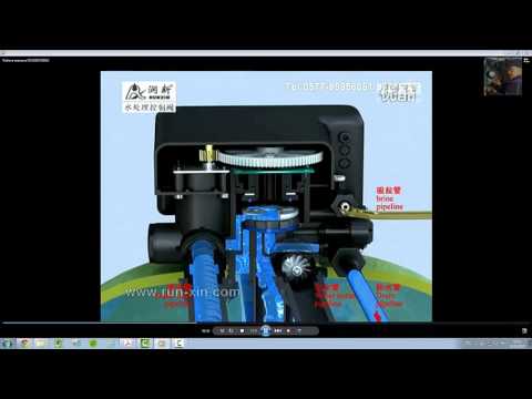Как работает автоматический клапан RUNXIN на умягчение