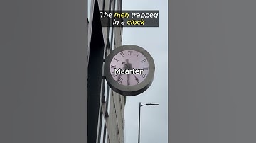The men trapped in a clock #viral