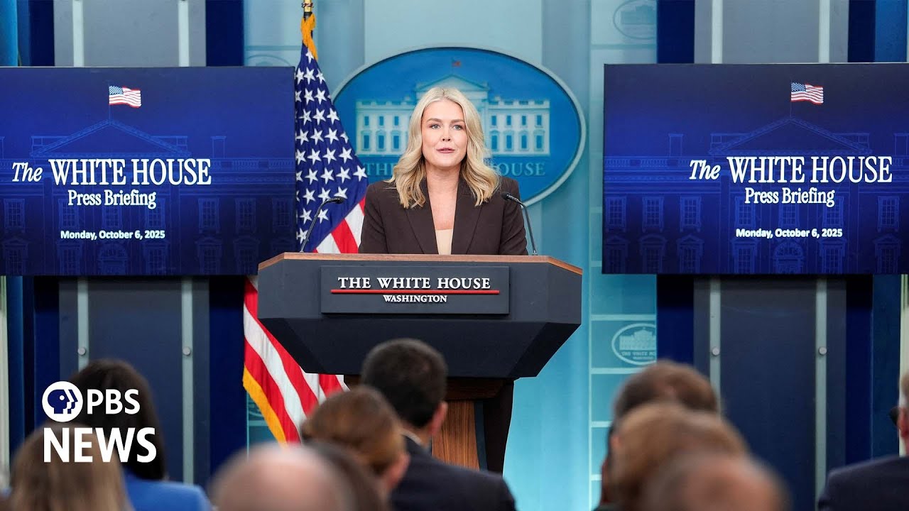 WATCH: White House defends ballroom project price tag rising to $300  million | PBS News