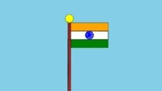 Indian tricolour flag | in pydroid 3 | python programming | pydroid 3