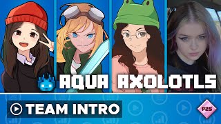 MCC Pride 25 - Aqua Axolotls Team Intro - Aimsey, jojosolos, FalseSymmetry, Roscumber
