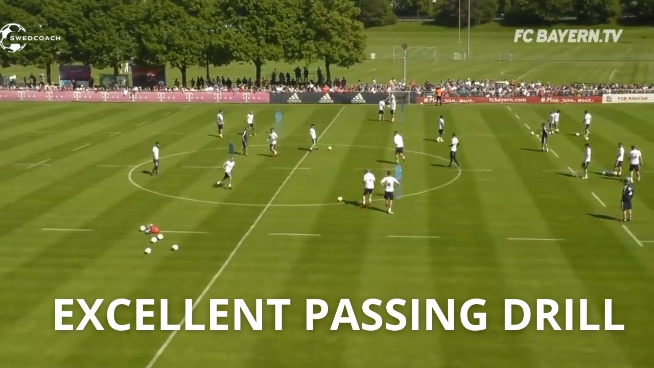 bayern-munich-excellent-soccer-passing-drill-youtube