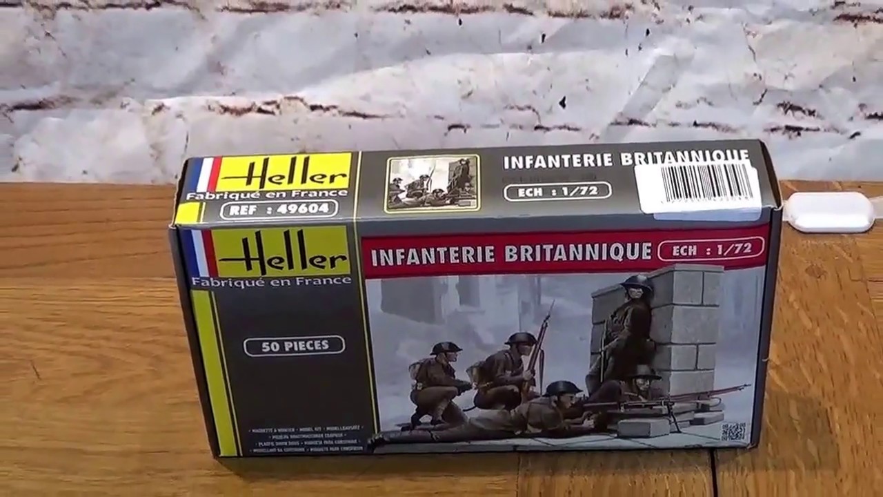 Plastic Soldier Review HELLER 172 WW2 British Infantry YouTube