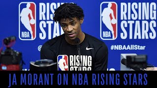 Ja Morant: 'I'll finish the All-Star Weekend when I'm playing in the All-Star Game'