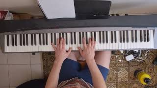 SZA - Saturn Piano intro tutorial