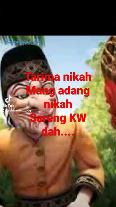 video lucu mang adang