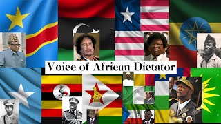 Voice of African Dictator