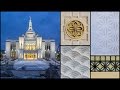 Architectural details of the Sapporo Japan temple