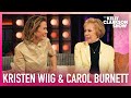 Kristen wiig cried meeting carol burnett at palm royale table read