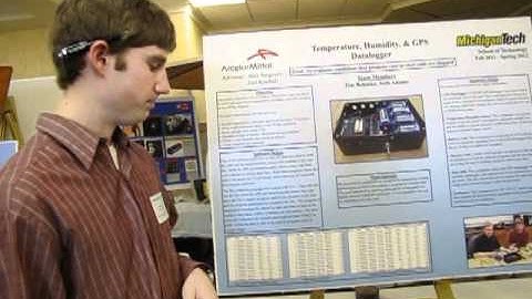 Humidity and Temperature Data Logger with GPS Position Recording