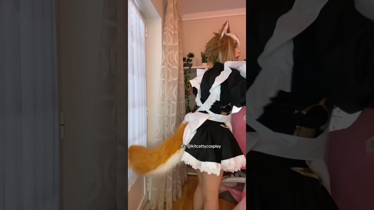 IT MOVES OMG 😭 #cosplay #cosplaygirl #cosplayer #genshinimpact #genshinimpactcosplay #gorou #gaming