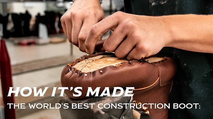 How it's made - The Forefront - World's best construction Boot | JK Boots