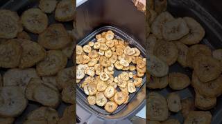 Navratri Recipe : Non Fried Banana Chips #navratri #airfryer #airfryerrecipes  #vratrecipe