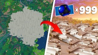 TURNED OFF THE SERVER IN FORTNITE BY SPIKY STADIUM GRENADE