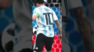 ?‍️ Messi: Majestic in slow-motion | #Shorts