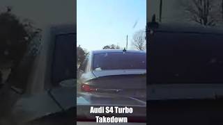 Audi S4 DESTROYED in High-Speed Chase