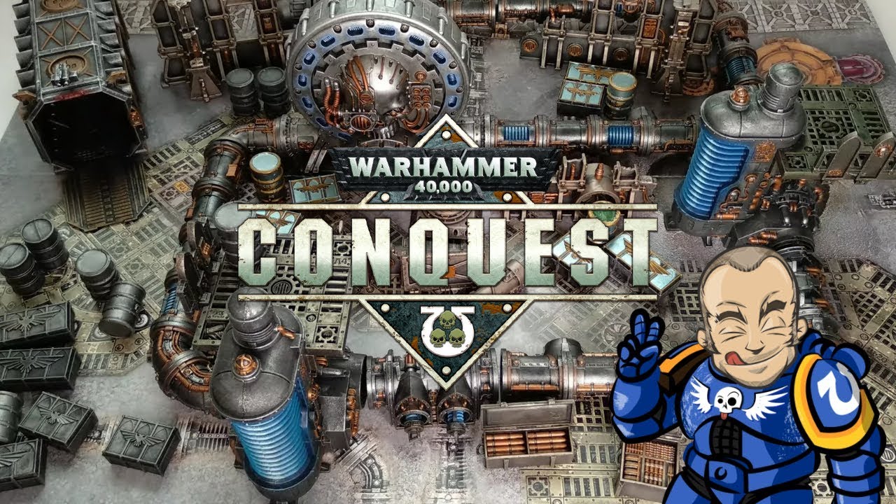 lamentar Lucro Encogimiento Warhammer 40000 Conquest Salvat - Especial Escenografía - YouTube