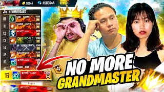 No More Grandmaster 🥺 New Rank Season 27 Gold to +999 Ping Journey  | Tonde Gamer | Garena Free Fire