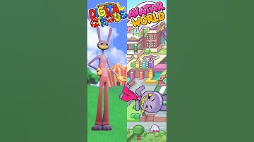 DIGITAL CIRCUS IN AVATAR WORLD! #pomni #tocaboca #shorts