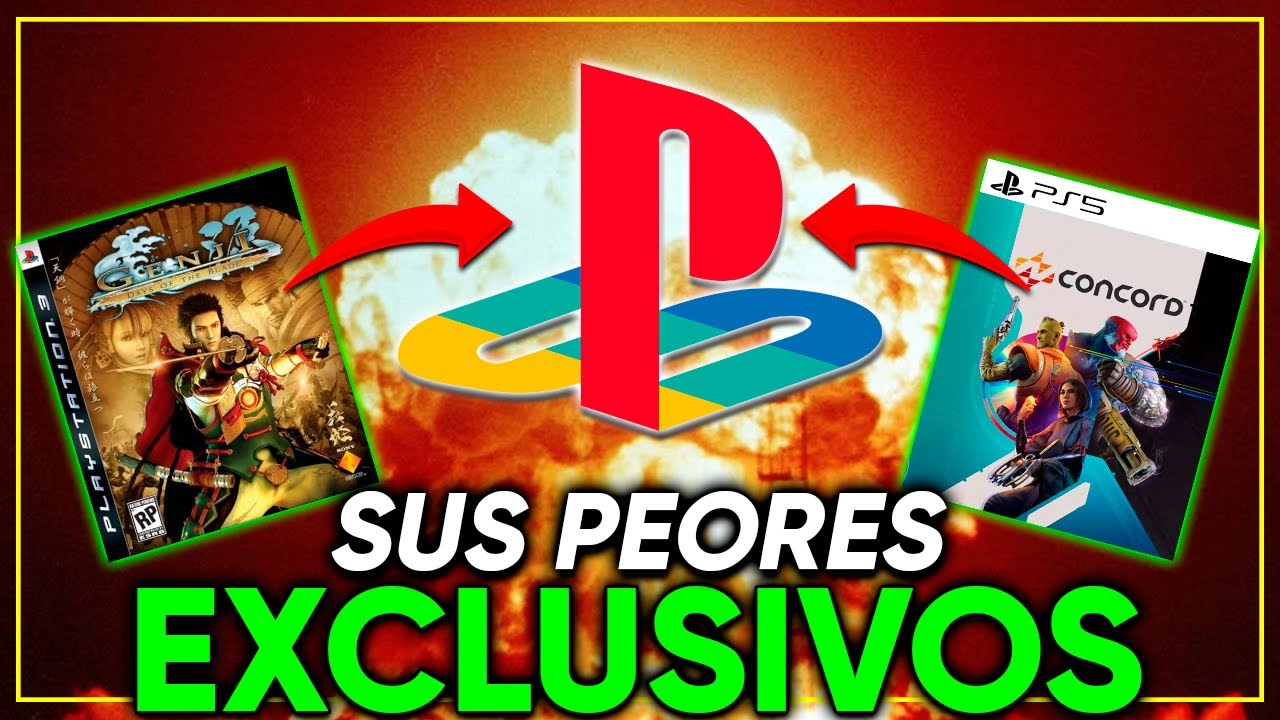 7 PEORES EXCLUSIVOS y FRACASOS de PLAYSTATION en la HISTORIA