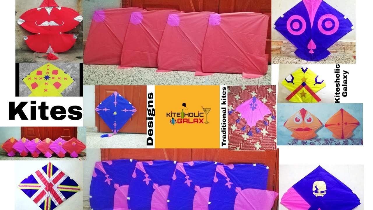 Different Designs Of Kites In Pakistan _ part 1 _ KITEHOLIC GALAXY
