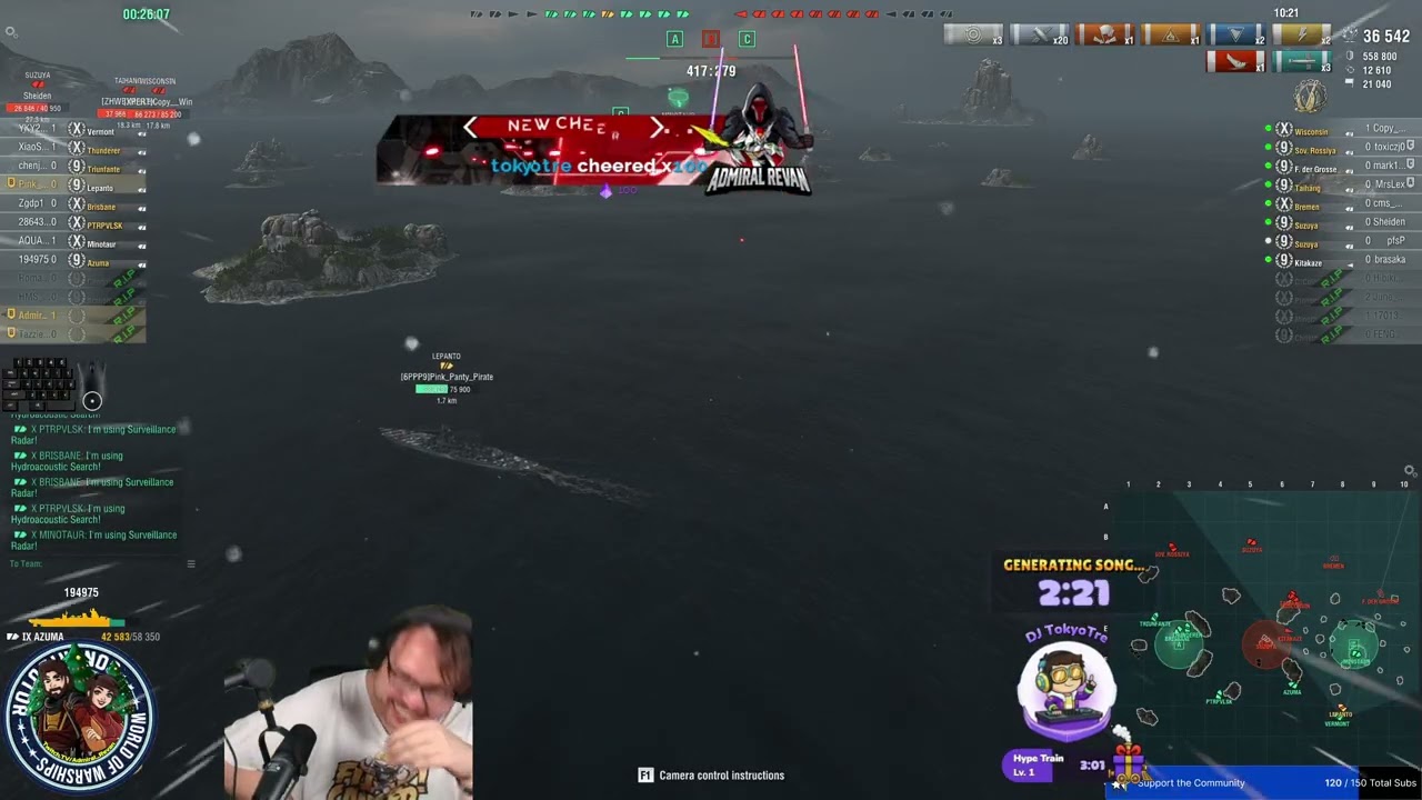 Sucourf Hype Train unleashed | VIP Hype Train random song