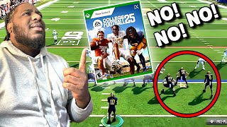 College Football 25 Gameplay! Imma Be Real.