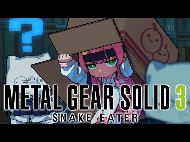 【 MGS3 】メタルギアソリッド３ 初見で挑む､スネークの物語だにぇ！🐍【ホロライブ/さくらみこ】のサムネイル