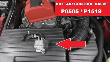 Idle Air Control Valve Replacement | Honda P0505 P1519