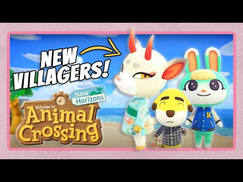 Getting To Know The NEWEST Characters in Animal Crossing New Horizons!